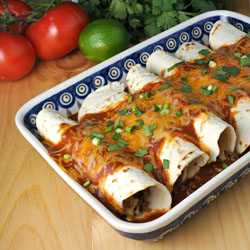 Easy Beef Enchiladas