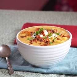 BBQ Loaded Baked Potato Soup