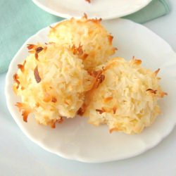 lemon coconut macaroons