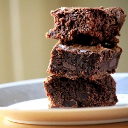 Double Chocolate Fudge Brownies