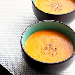 Roasted Carrot  Ginger Soup