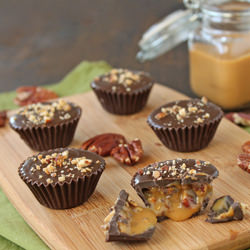 Dulce de Leche Choc Cups