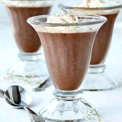 Light Chocolate Panna Cotta