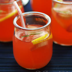 Rhubarb Lemonade