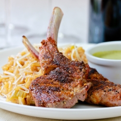 Moroccan Grilled Lamb Chops