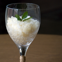 Lemon Rose Granita