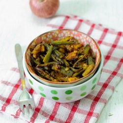 Okra With Carom Seeds