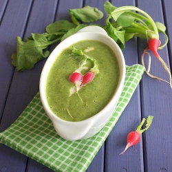 Radish Greens Soup