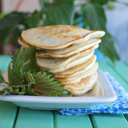 Nettle & Lime Pancakes