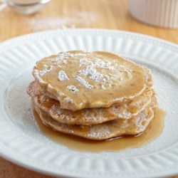 Whole Wheat Apple Pancakes