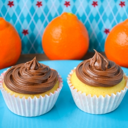 Orange Infused Cupcake