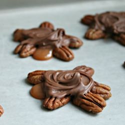 Chocolate-Covered Bacon Turtles