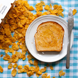 Milk and Cornflakes Bread