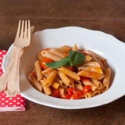 Pasta with Cherry Tomatoes