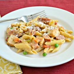 Creamy Cajun Jambalaya Pasta