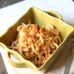 Italian Pasta with Crumbs