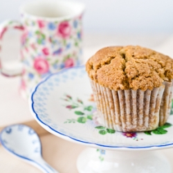 Apple speculoo/biscoff muffins