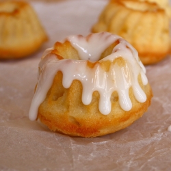 Lemon baby Bundts.