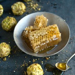 Goat Cheese Truffles with Honey