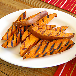 Grilled Sweet Potato Fries