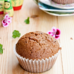 Chocolate & Strawberry Muffins