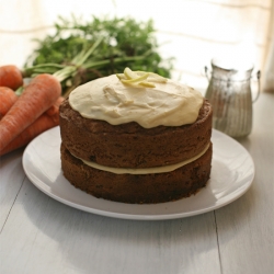 Carrot Cake w Lemon Icing