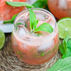 Watermelon Mojitos