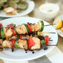 Brown Sugar Chili Lime Kebabs