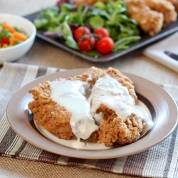 Fried Chicken with Gravy