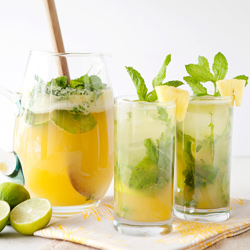 Pineapple Arugula Mojito