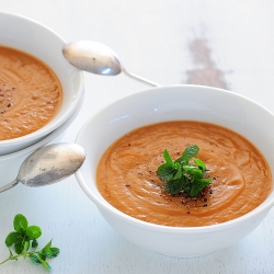 Sweet Potato & Red Curry Soup