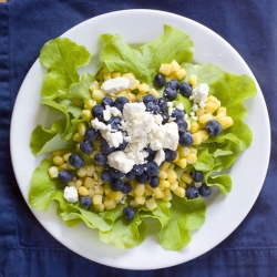 Blueberry Corn Salad