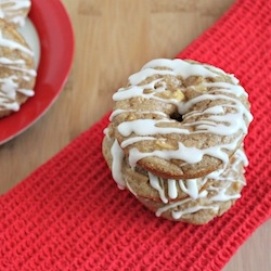 Apple Cinnamon Baked Doughnuts