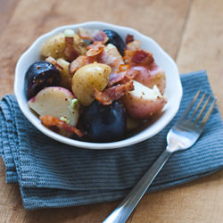 Warm Potato Salad with Bacon