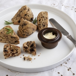 Rosemary Scented Olive Scones