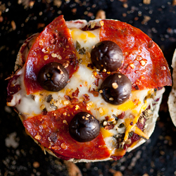 Spicy English Muffin Pizza