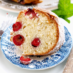 Cherry Loaf Cake