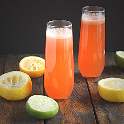 Spiked Strawberry Limonade