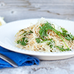 Pasta with Chile, Lemon