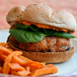 Harissa Turkey Burgers