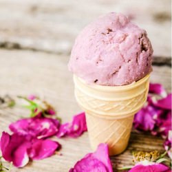 Rose Petal Ice Cream