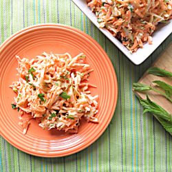 Carrot Apple Mint Slaw