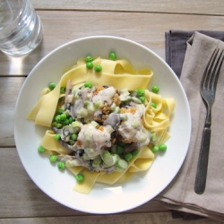 Leek and Mushroom Sauce