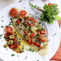 Pan Seared Mediterranean Plaice