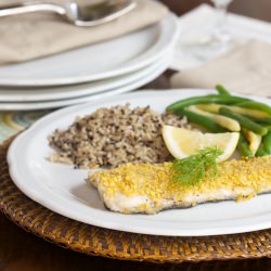 Dill Encrusted Trout