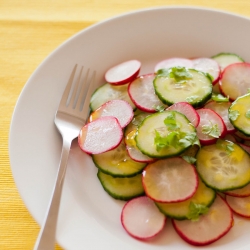 Radish and Cucumber Salad