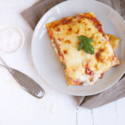 Spinach & Tomato Lasagne