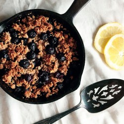 Blueberry Lemon Crumble