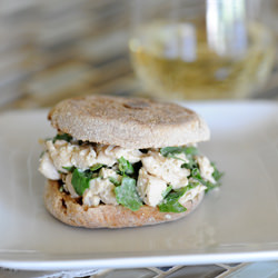 Wine Poached Chicken Salad