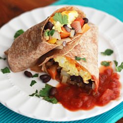 Ranchero Breakfast Burritos